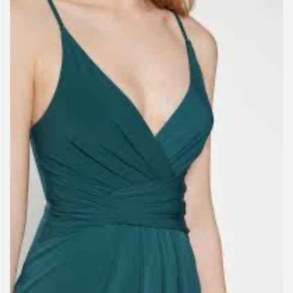 NWT BCBGeneration midi emerald green dress - Picture 2 of 9
